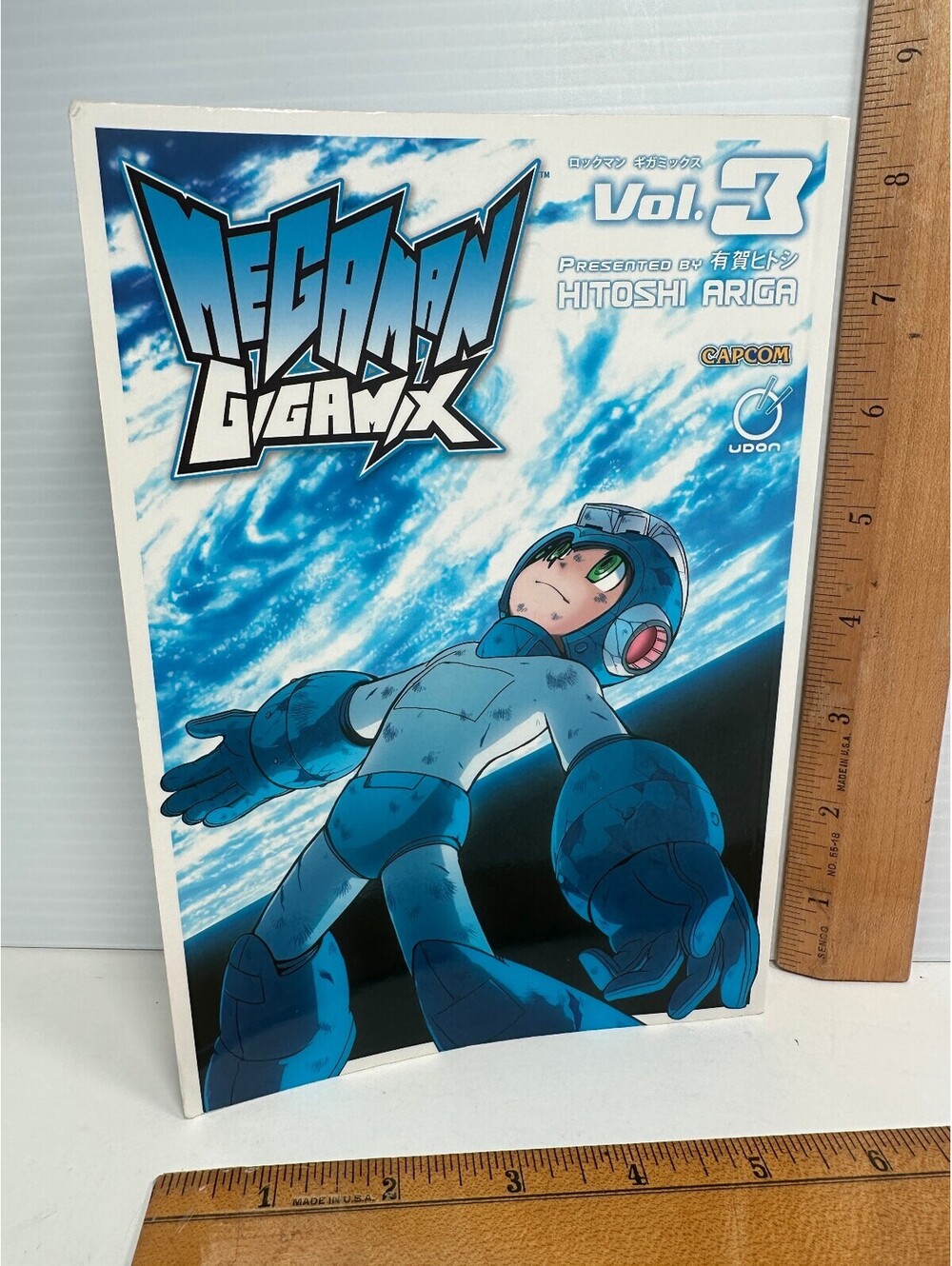 Mega Man Gigamix 3 Udon 2011 Hitoshi Ariga Manga First Printing English
